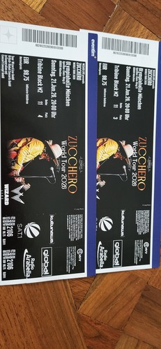 Zucchero tickets tribüne - 2,